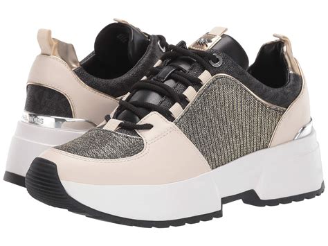 michael kors sneaker zwart dames|michael kors sneakers mujer.